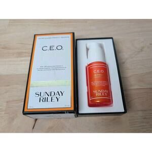 Sunday Riley CEO 15% Vitamin C Brightening Serum 30ml/1.0fl.oz NIB